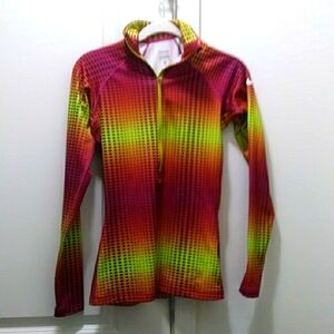 Nike Pro | Rainbow Ombré Pullover Running Jacket